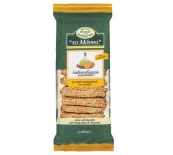 Mana Breadsticks with olive oil and orange juice 290gr