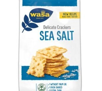 Wasa delicate crackers sea salt 180gr