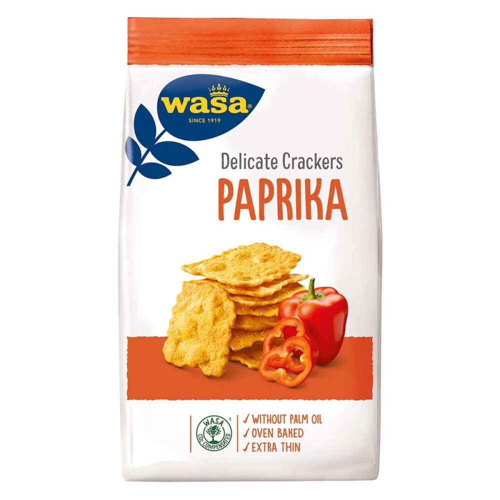 Wasa Paprika Crackers 150gr