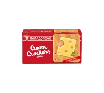 Papadopoulos Cream crackers wheat 140gr