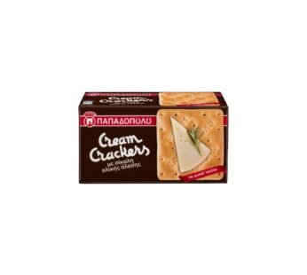 Papadopoulos Cream crackers wholegrain rye 175gr