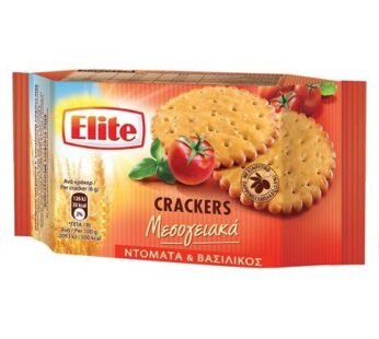 Elite Mediterranean crackers tomato & basil 105gr
