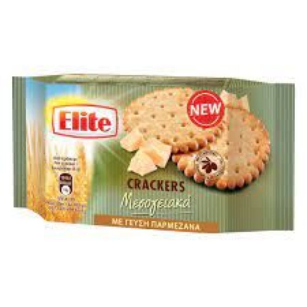 Elite Mediterranean Crackers Parmesan 105gr