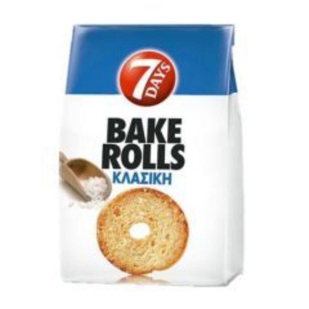 Bake Rolls Sea Salt 150gr