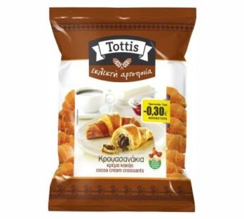 Tottis mini croissants chocolate 300gr