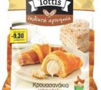 Tottis mini croissants millefeuille cream 300gr