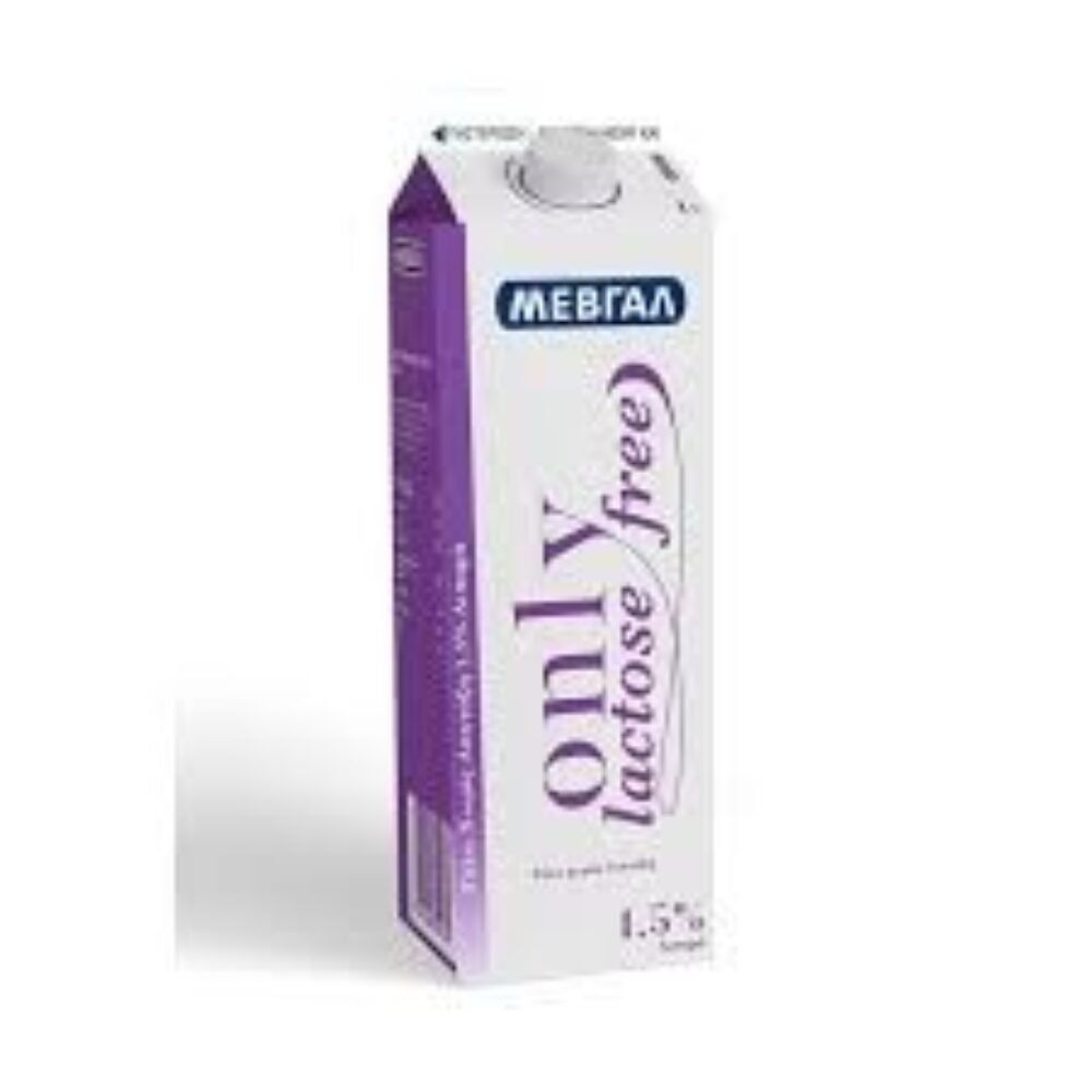 Mevgal Lactose Free Milk semi-skimmed 1,5%fat 1L
