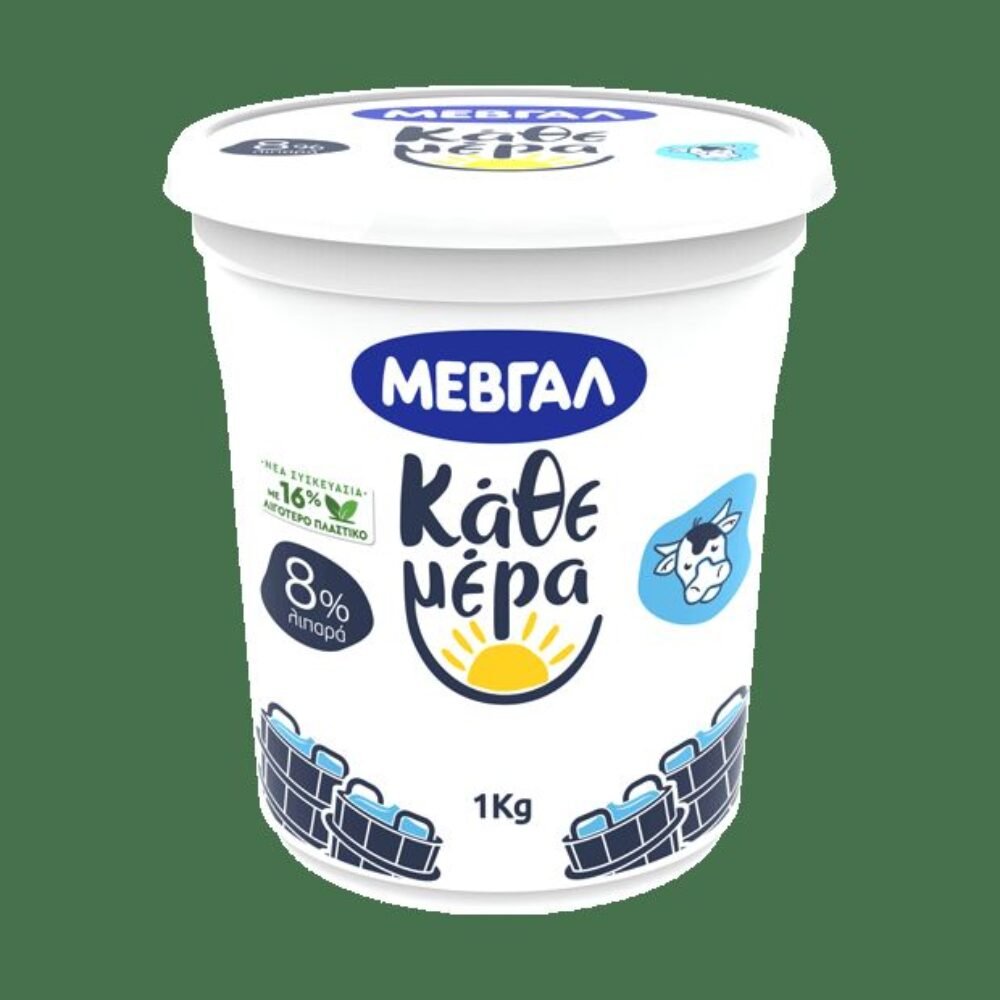 Mevgal Yogurt 8% fat 1kg