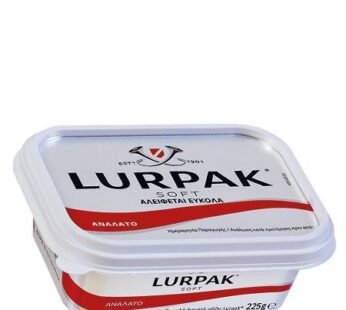 Lurpak soft butter unsalted 225gr