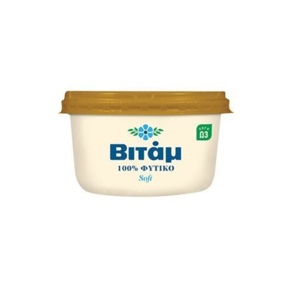 Vitam Soft Margarine 100% Plant Based 200gr