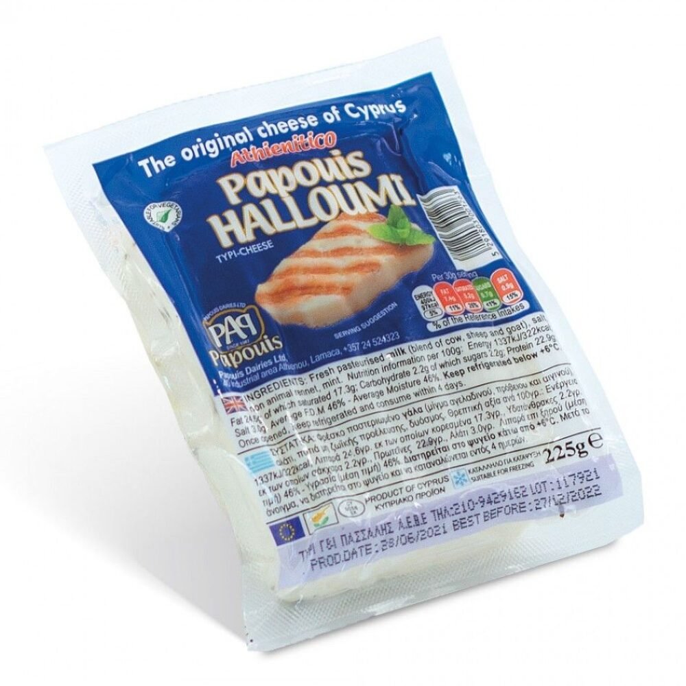 Papouis Halloumi Cheese 225gr