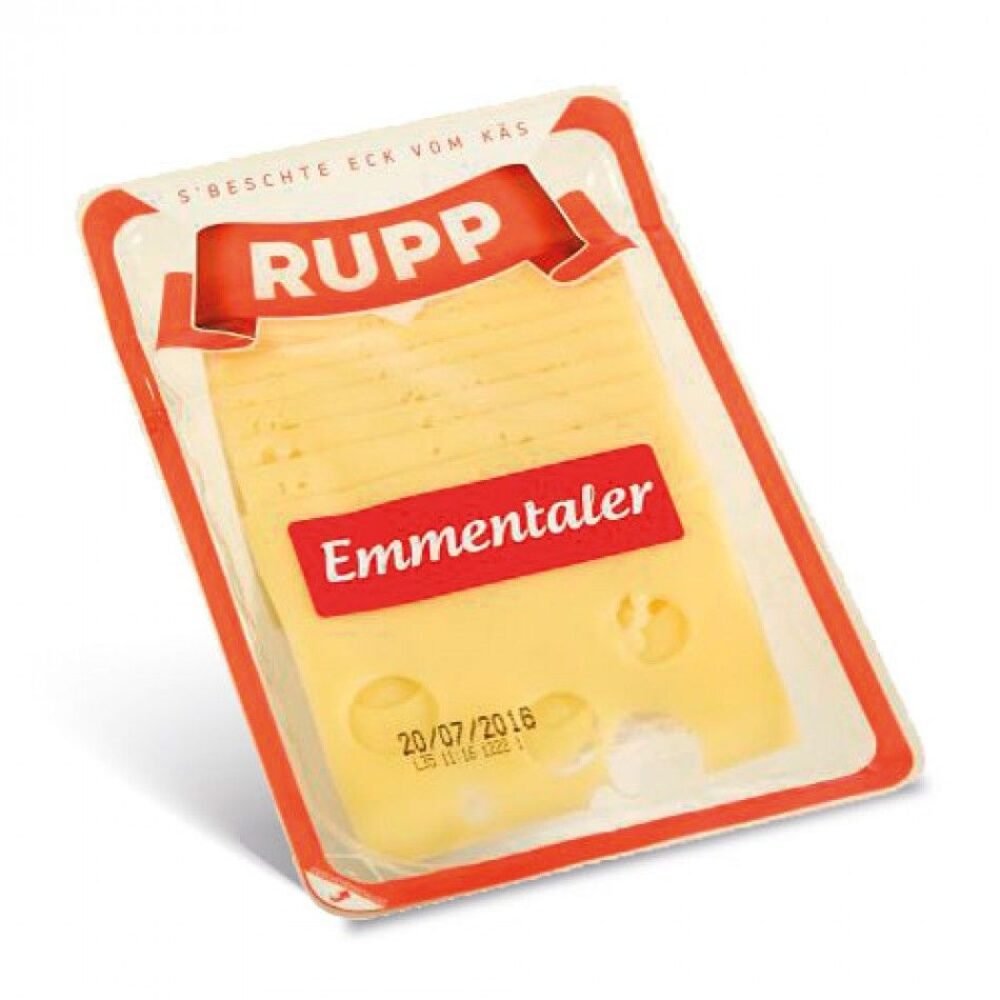 Rupp Emmentaler Sliced Cheese 150gr