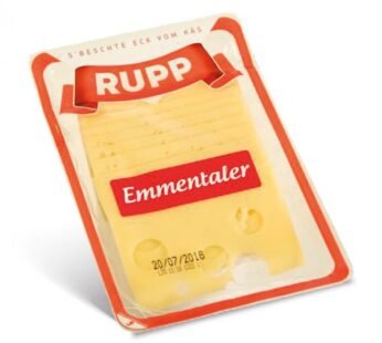 Rupp Emmentaler sliced cheese 150gr