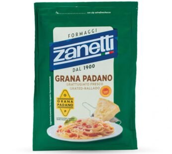 Zanetti Parmigiano grana padano grated 100gr