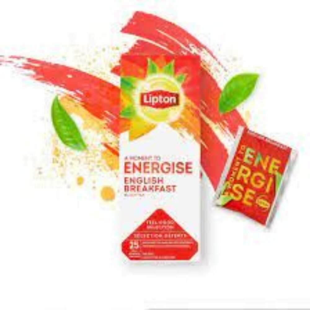 Lipton Energise English Breakfast 25pc
