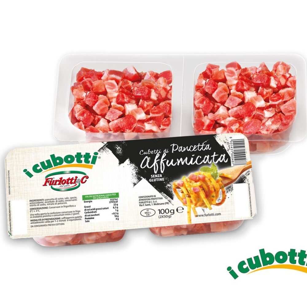 Furlotti Pancetta a Cubetti 70gr
