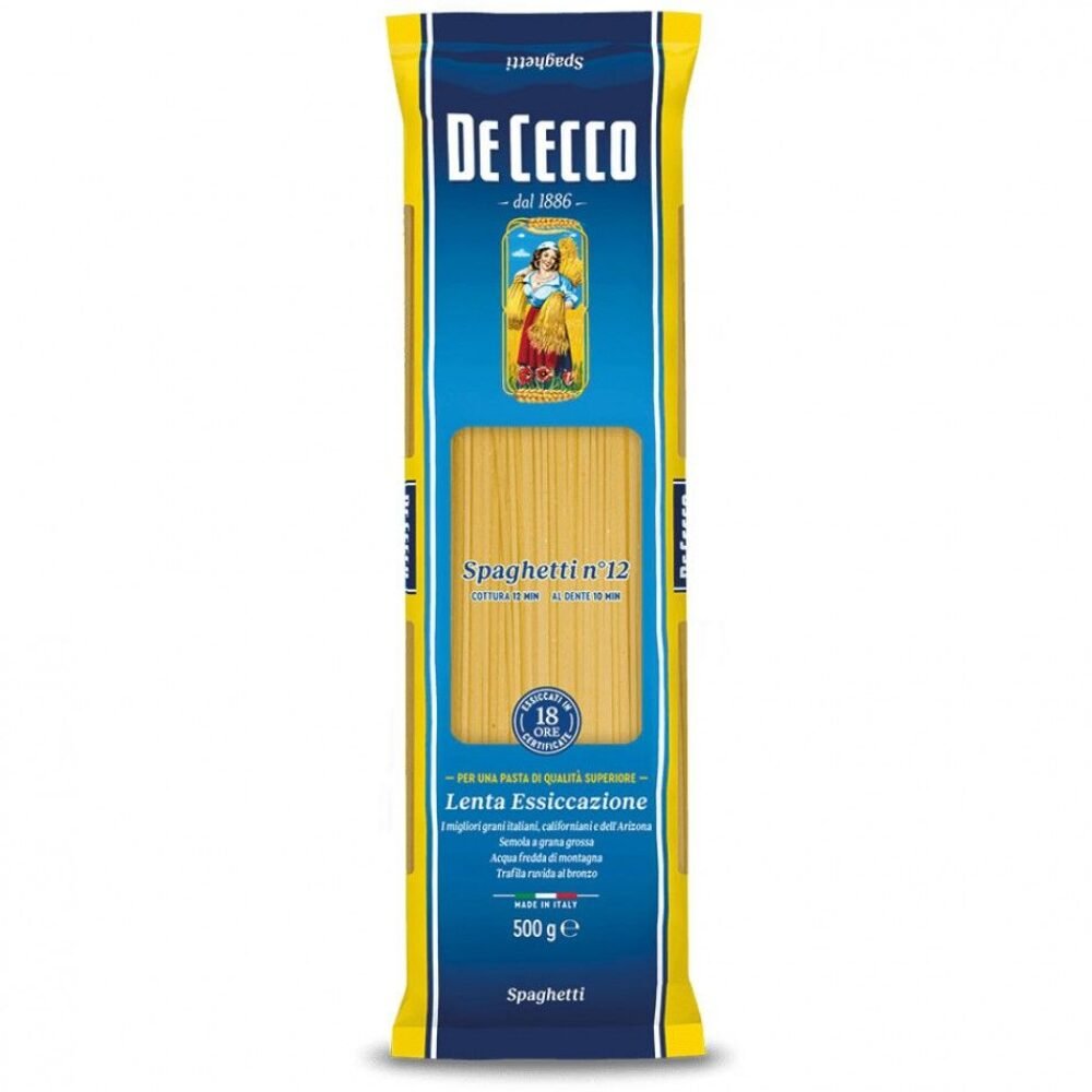 De Cecco Spaghetti No 12 500gr
