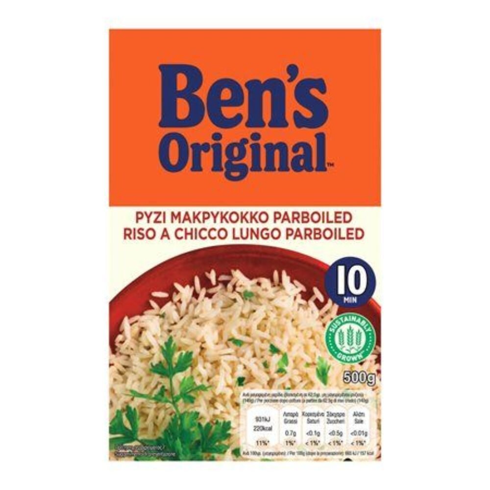 Ben’s Original Parboiled Rice 500gr