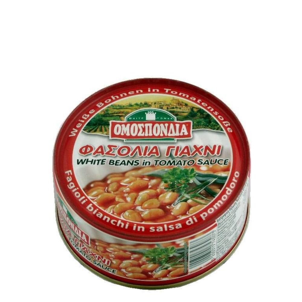 Omospondia White Beans in Tomato sauce 280gr