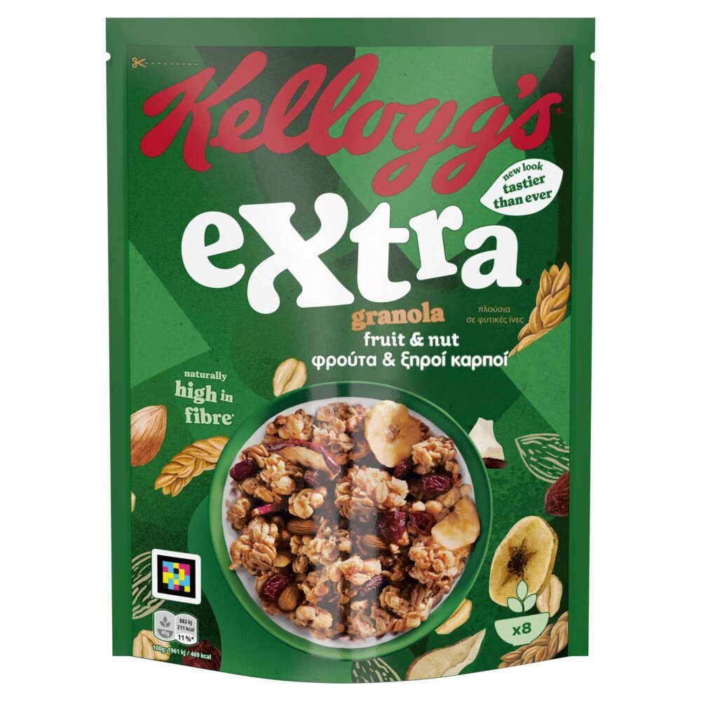Kellogg’s Extra Fruit & Nut 450gr