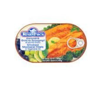 Rugen Fish Smoked Mackerel Fillets 190gr