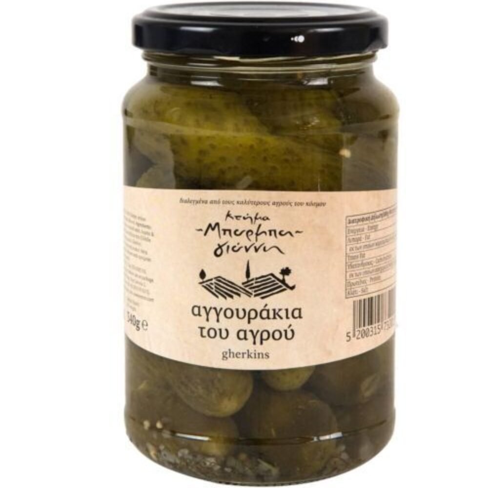 Barba Gianni Gherkins 340gr