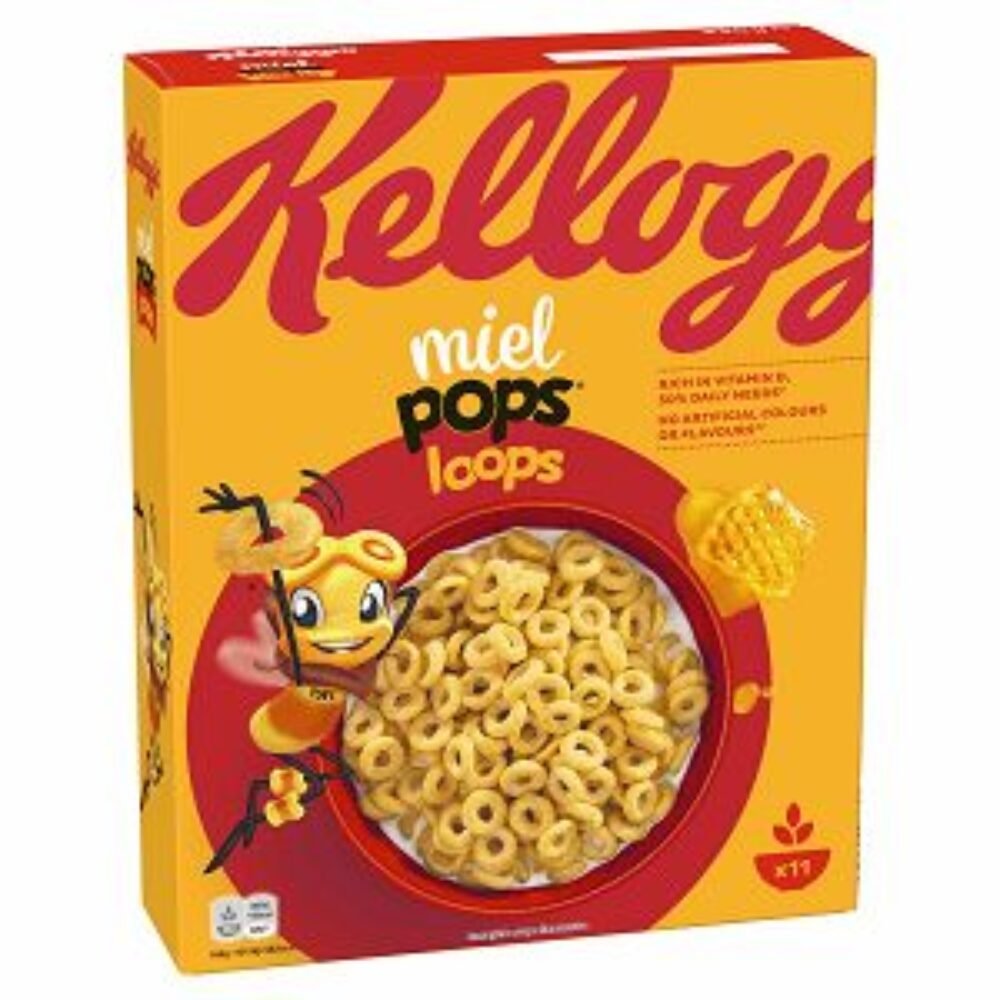 Kellogg’s Miel pops loops 330gr