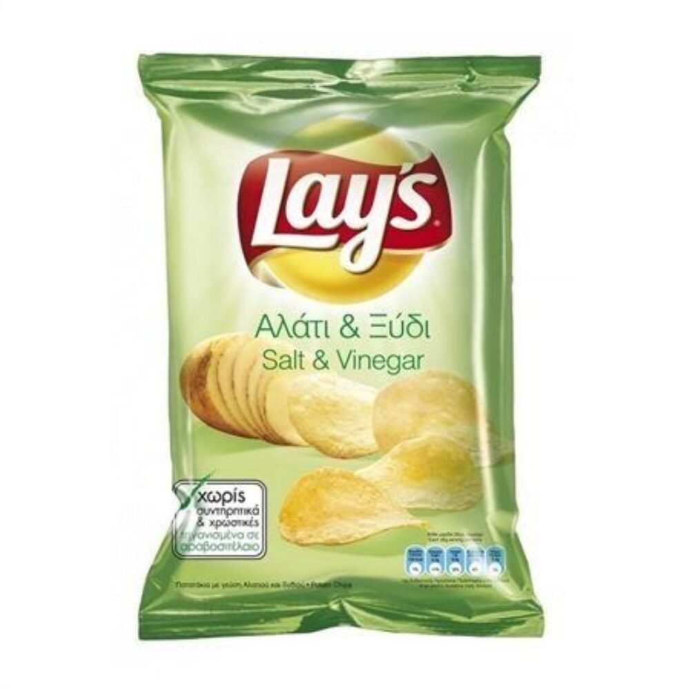 Lays Salt & Vinegar 120gr