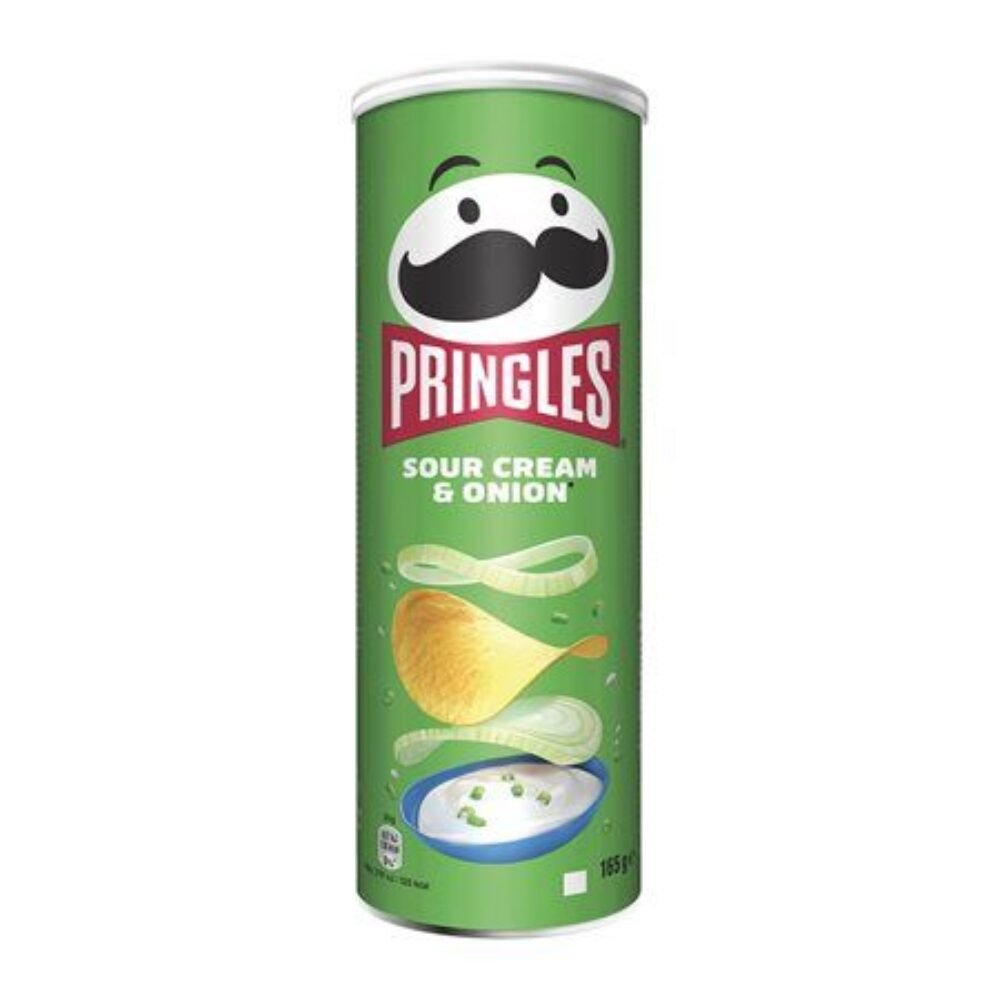 Pringles Sour Cream & Onion 165gr