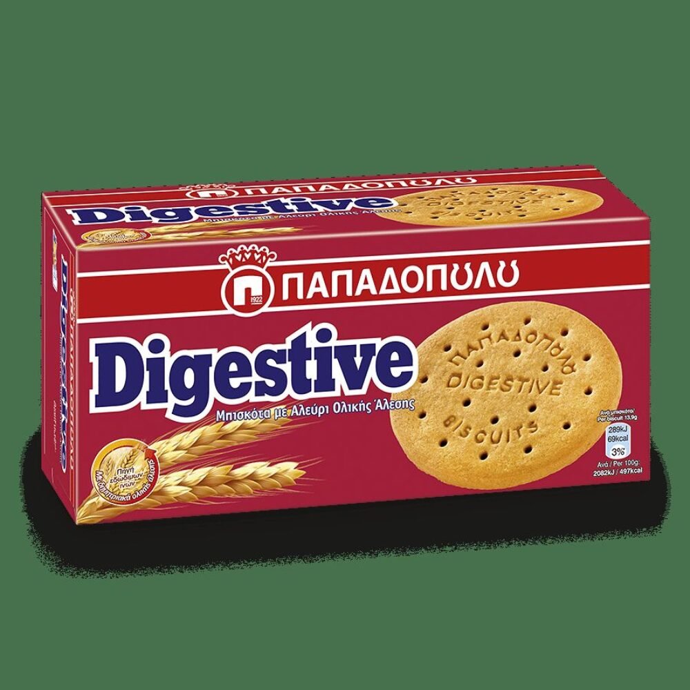 Papadopoulos Digestive Biscutis 250gr