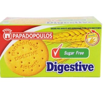 Papadopoulos Digestive Biscuits Sugar free 250gr