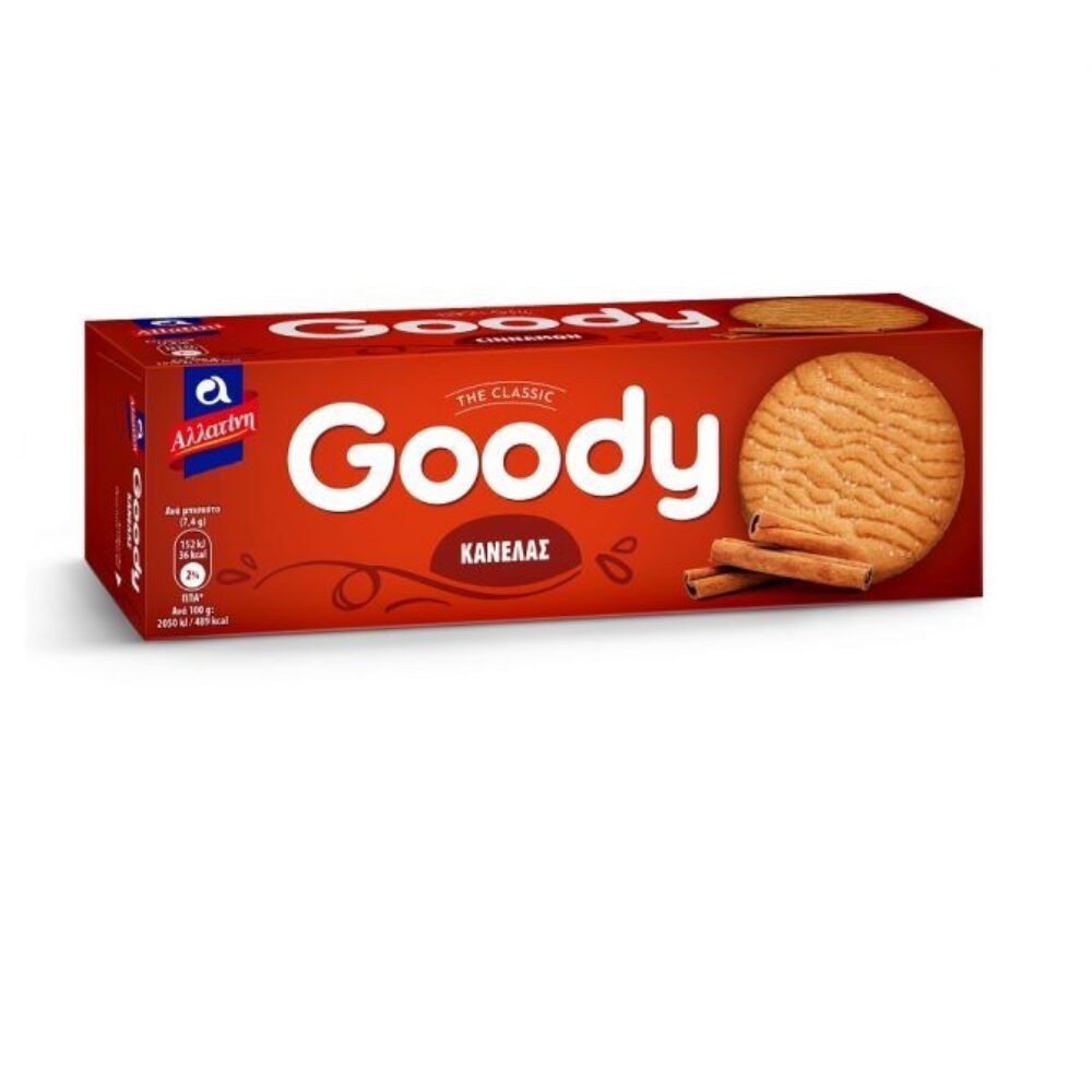 Allatini Goody Cinamon Biscuits 185gr