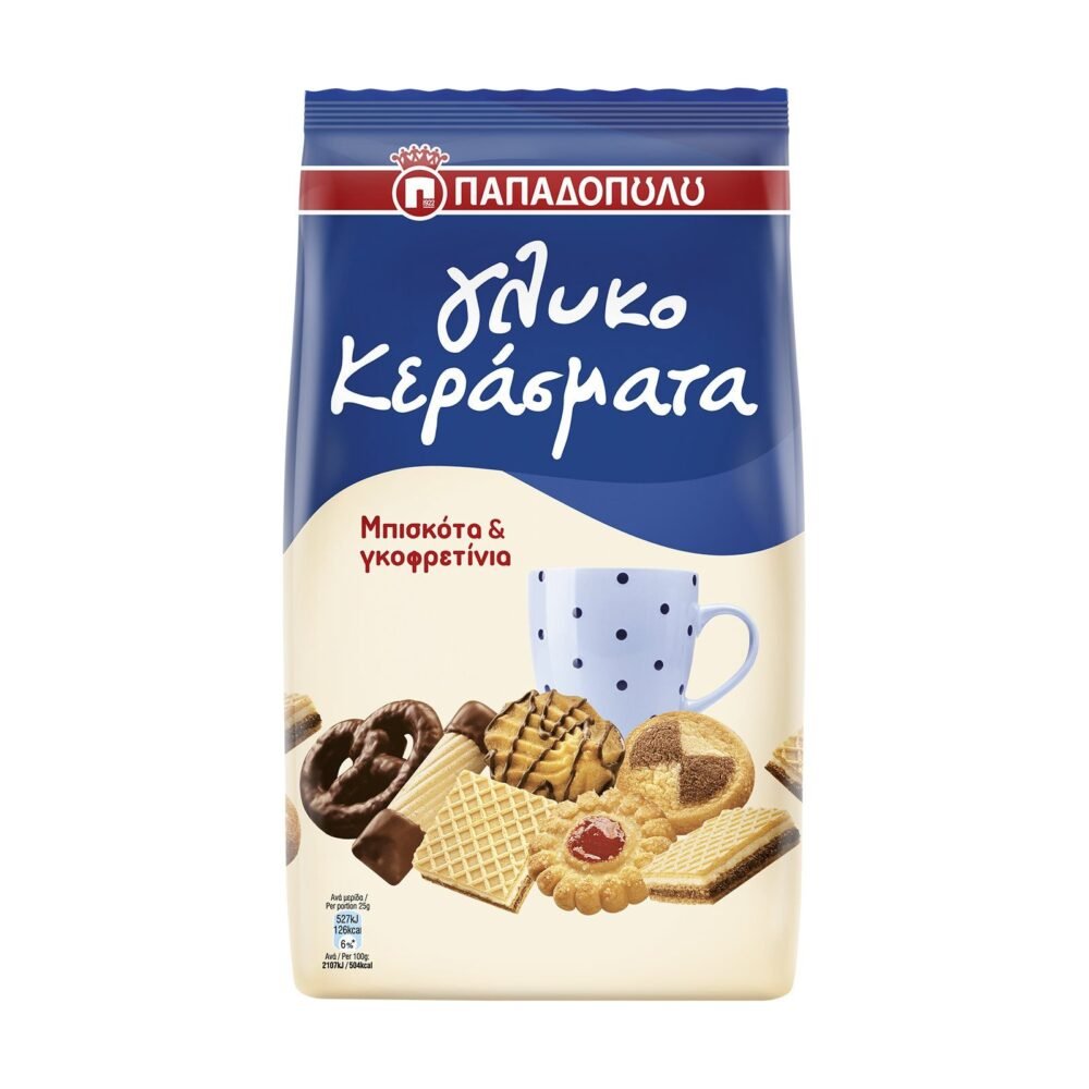 Papadopoulos Assorted Cookies 400gr