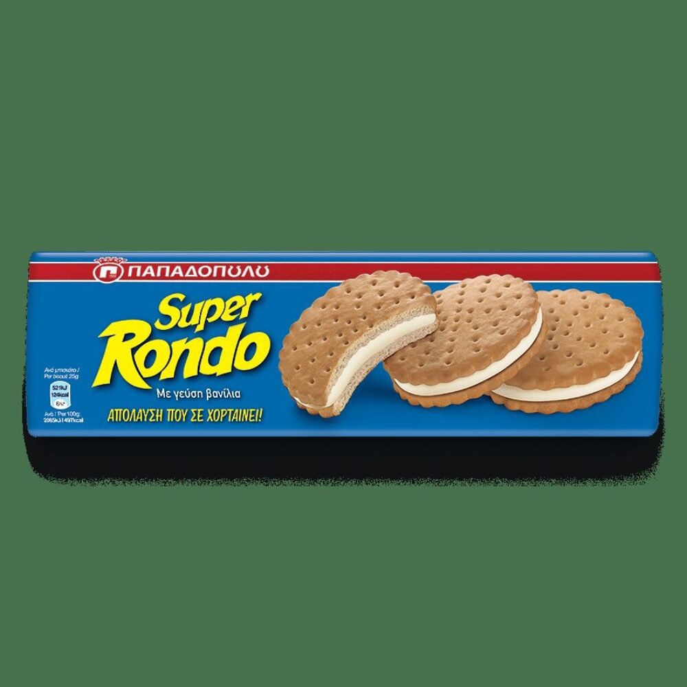 Papadopoulos Super Rondo Vanilla 500gr