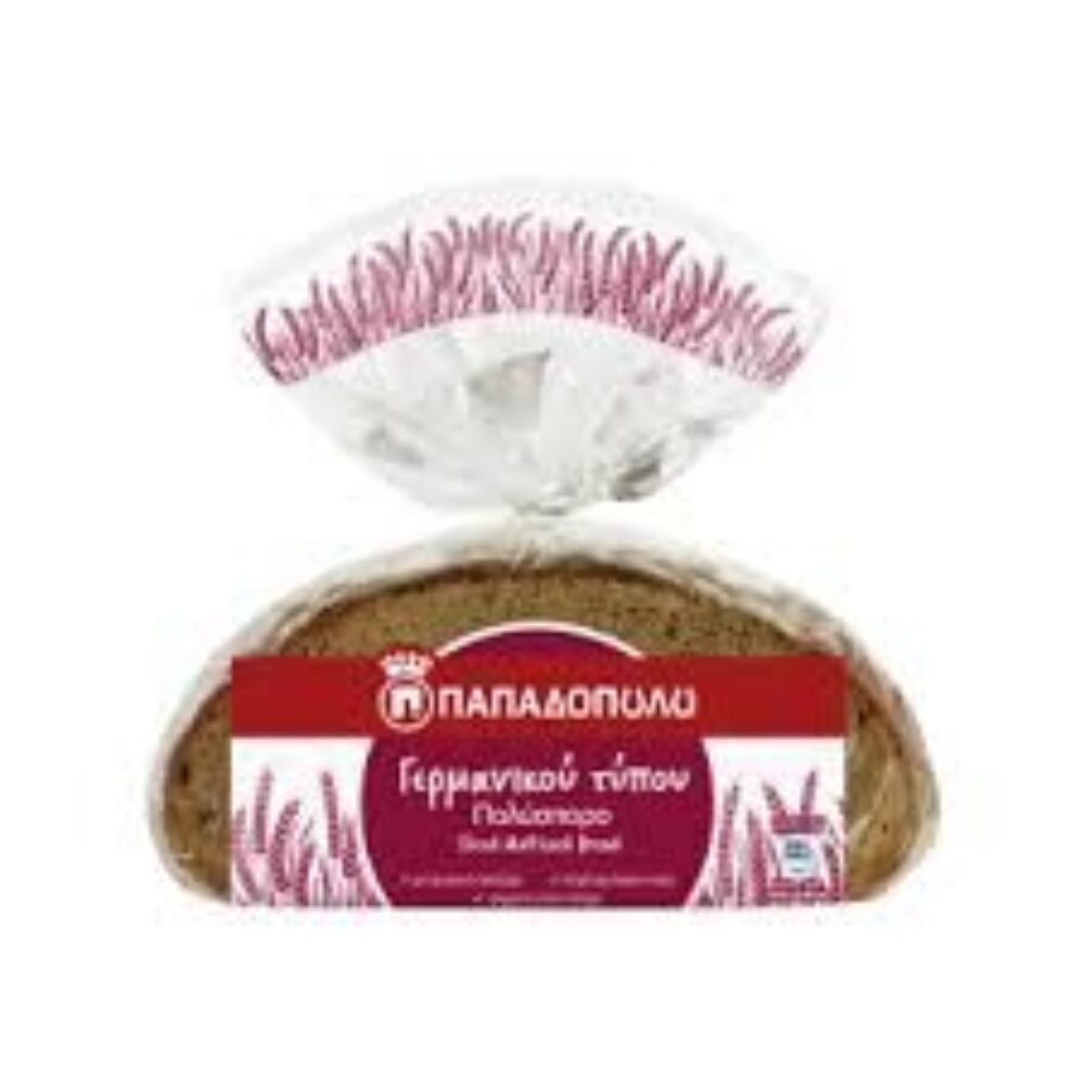 Papadopoulos Sliced Bread Multiseed 500gr