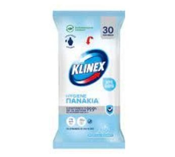 Klinex hygiene cleaning tissues 30pc