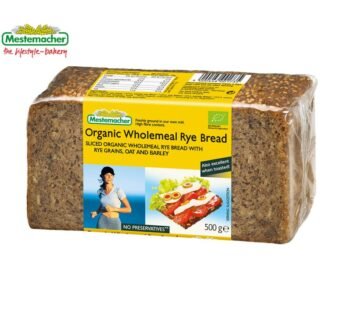 Mestemacher whole rye bread with oat and barley 500gr
