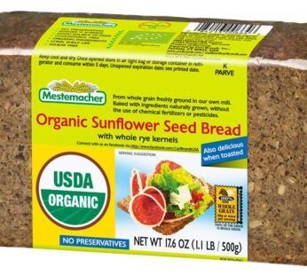 Mestemacher organic sunflower seed bread 500gr