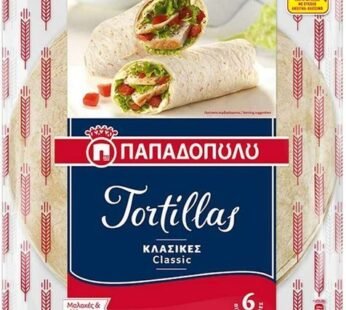 Papadopoulos Tortillas classic 6pcs