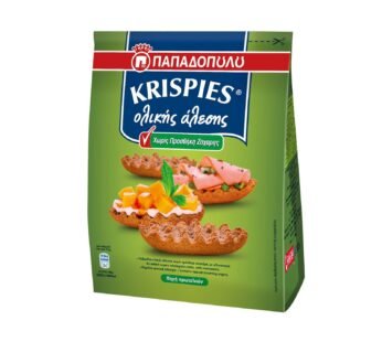 Papadopoulos krispies whole grain no sugar 200gr