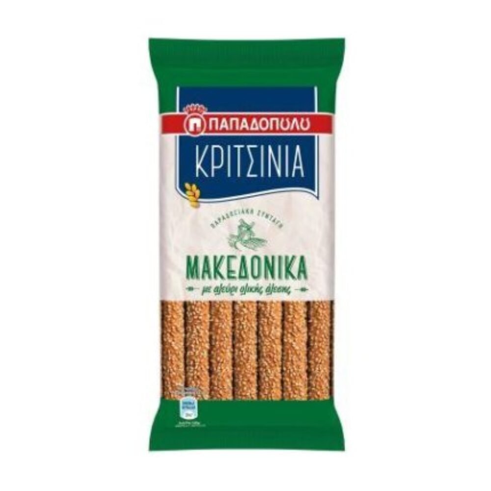 Papadopulos Breadsticks Wholegrain 200gr