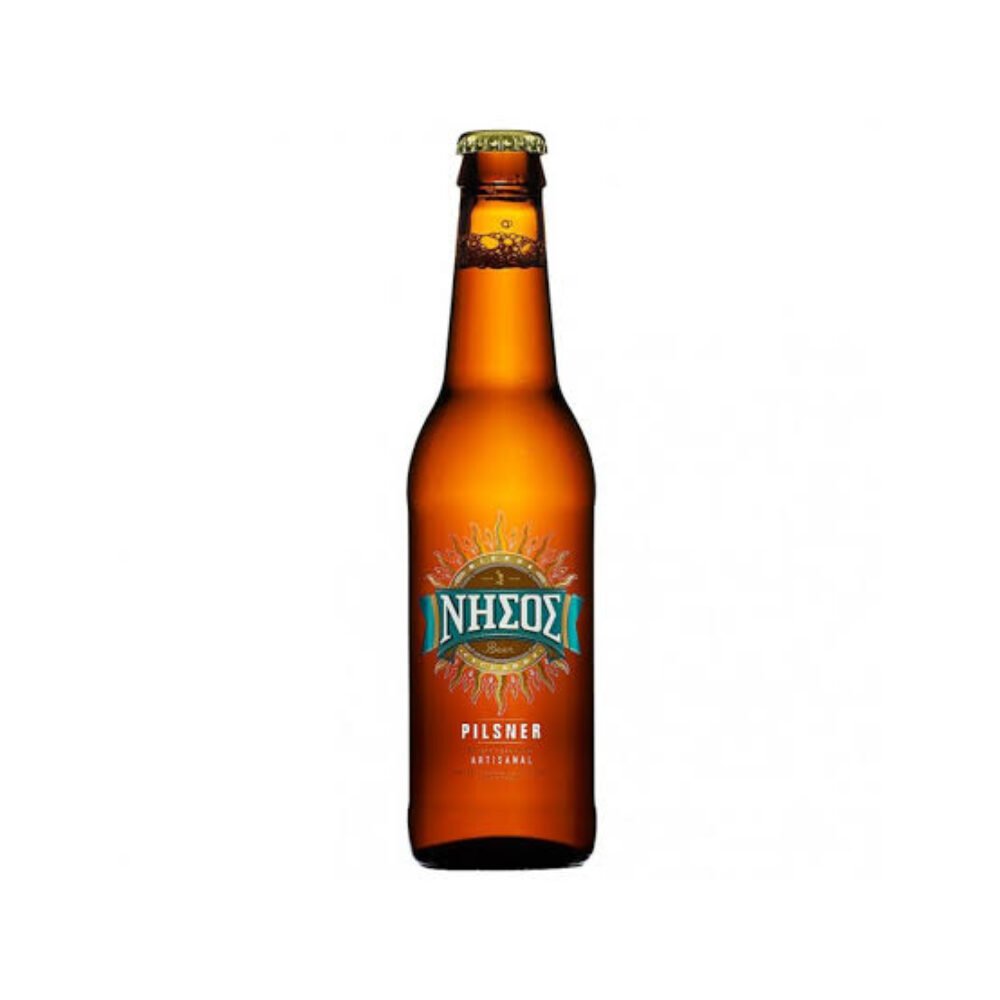 Nisos Pilsner Beer 330ml