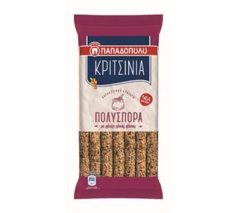 Papadopoulos Breadsticks Multiseed 185gr