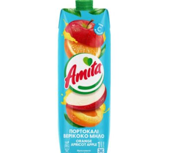 Amita Orange, Apricot, Apple 1L