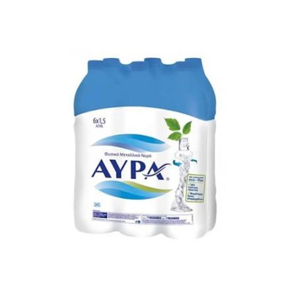 Aura Natural Water 6×1,5L