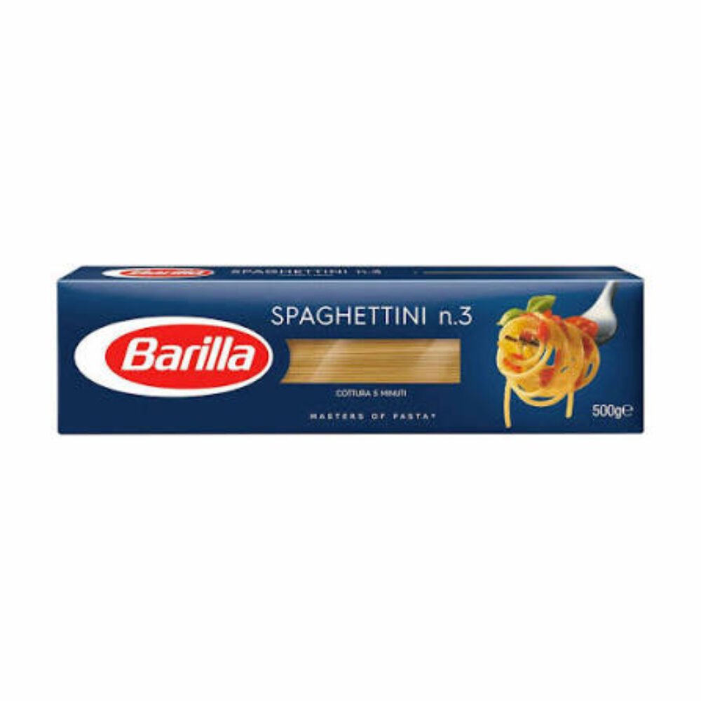 Barilla Spaghettini No 3 500gr