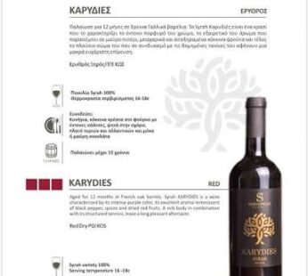 Skevofilax Winery Karydies Syrah 700ml
