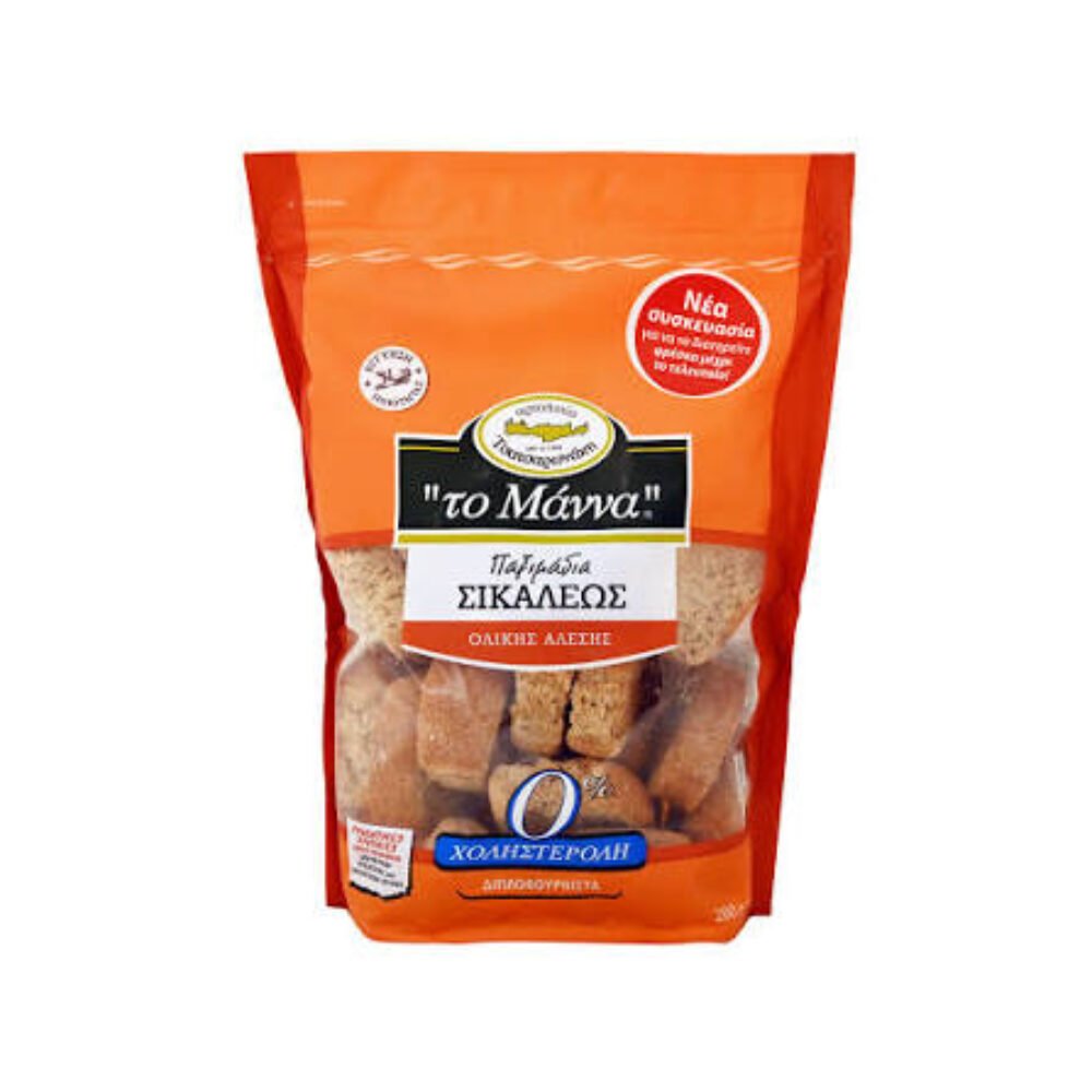 Mana Rye Rusks 280gr