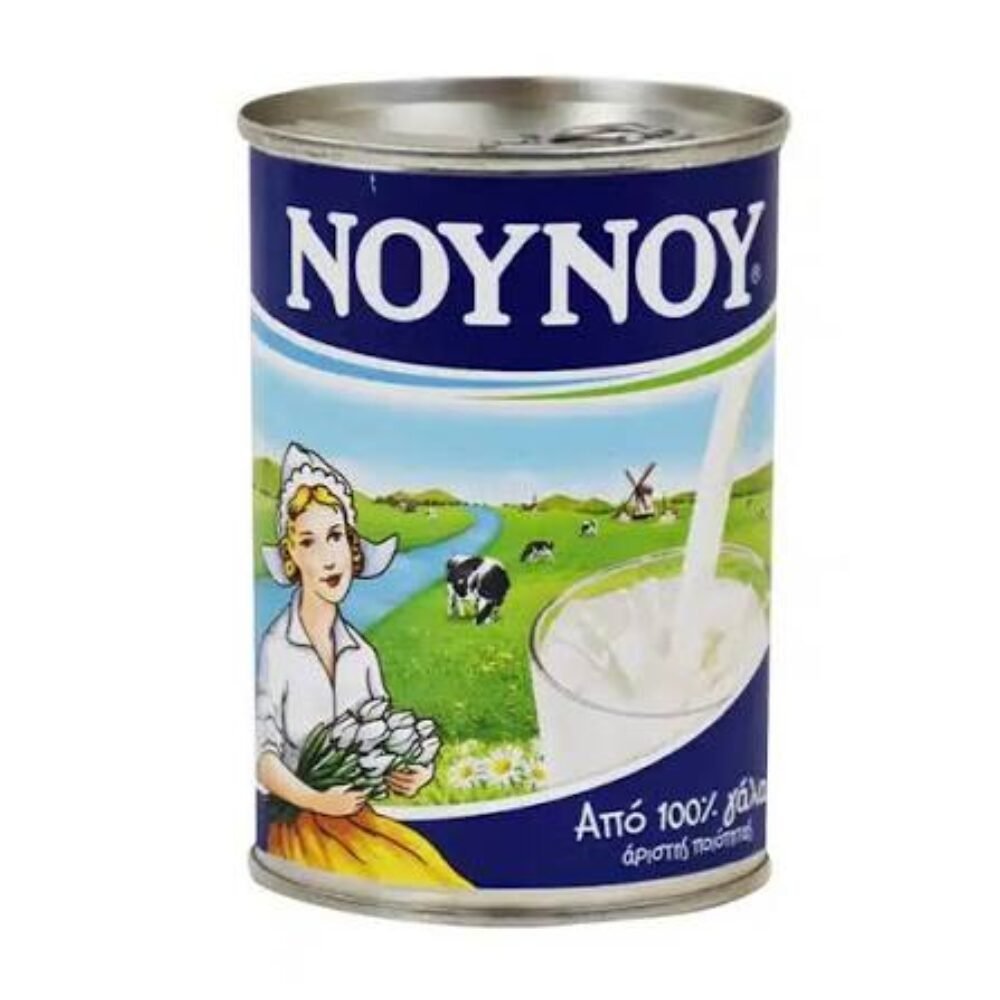 Nounou Evaporated UHT Milk Longlife 400gr